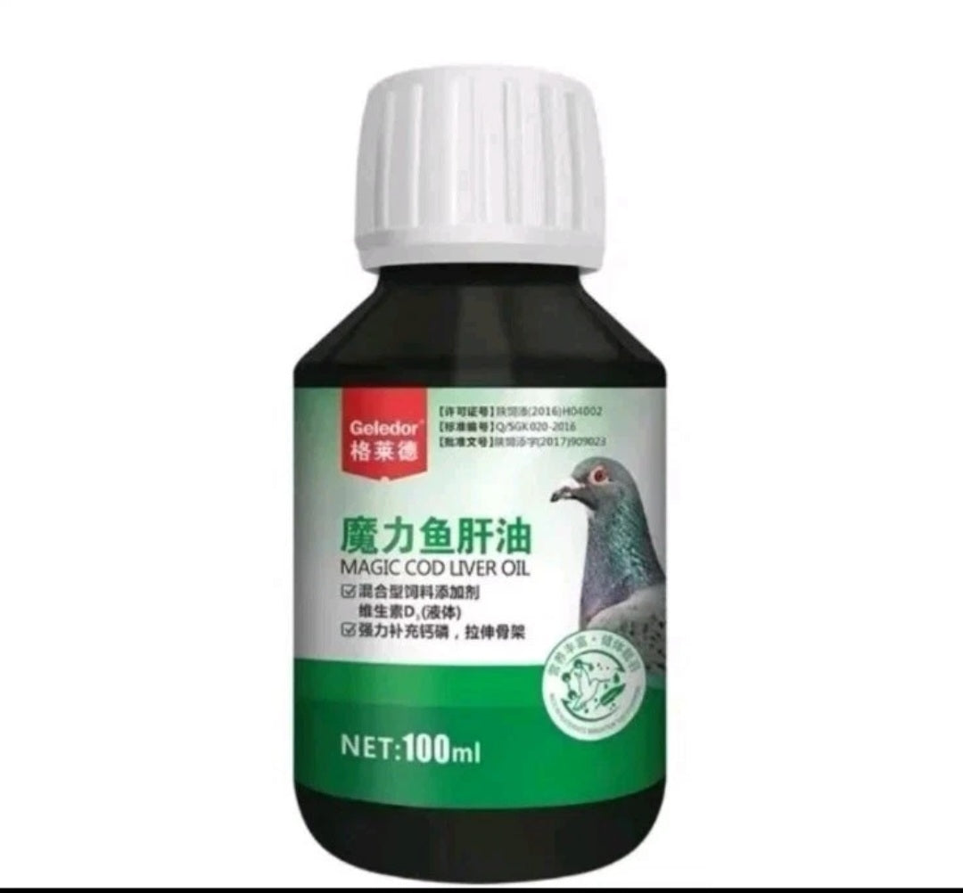 Magic Cod oliver Anti-chondrosis, reduce thin shell eggs, Protect the gut and strengthen muscles